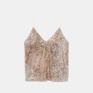 Zara Sequin Cami